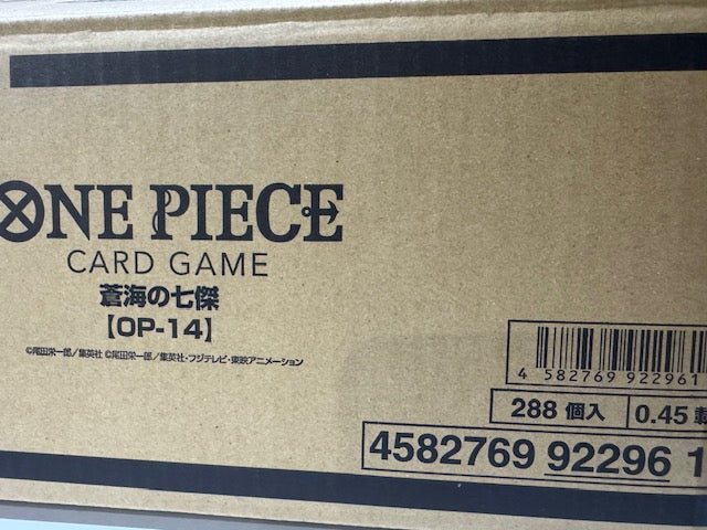 OP14 Japanese sealed case (Preorder) one piece tcg